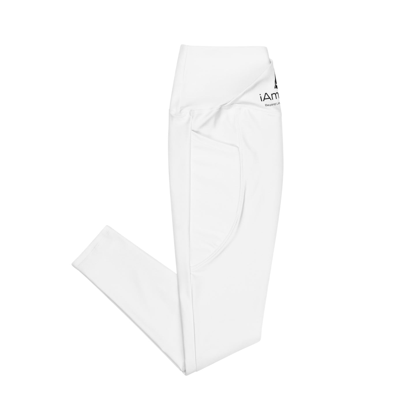 iAmputee Leggings cruzados con bolsillos
