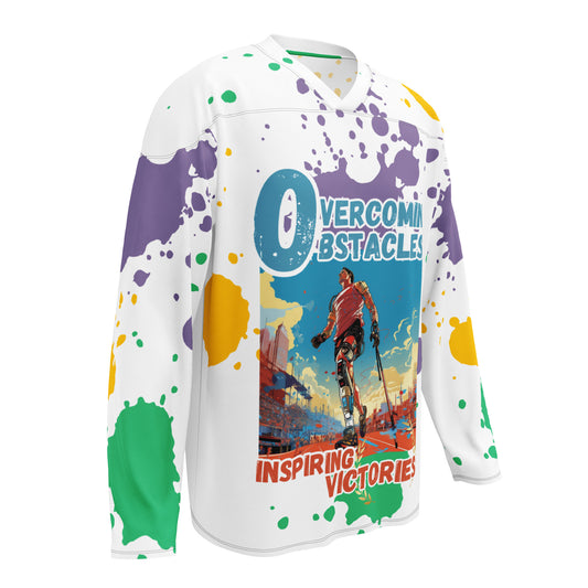 Camiseta de hockey Overcoming Obstacles 