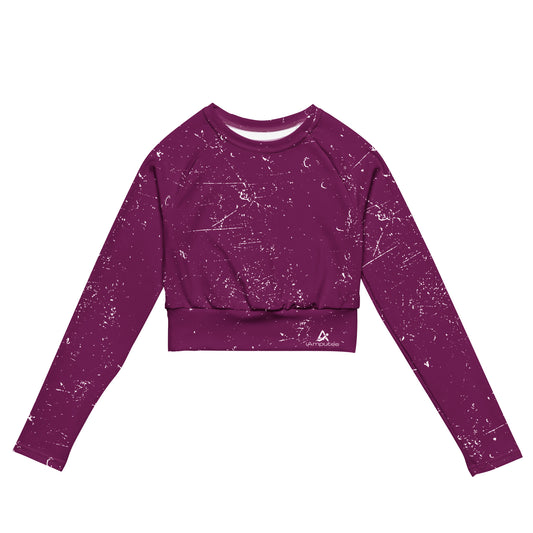 iAmputee long-sleeve crop top