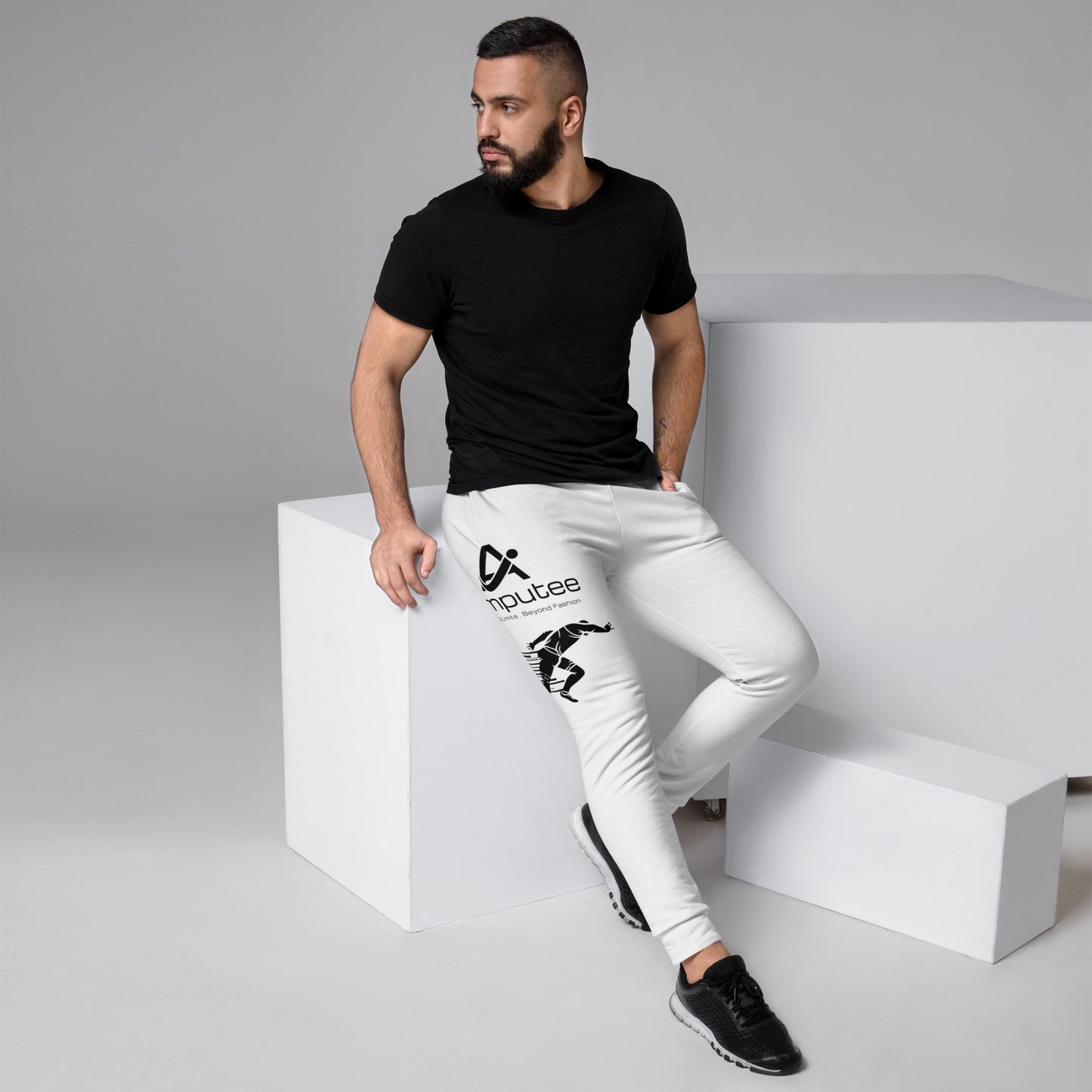 Calças esportivas masculinas iAmputee Runner