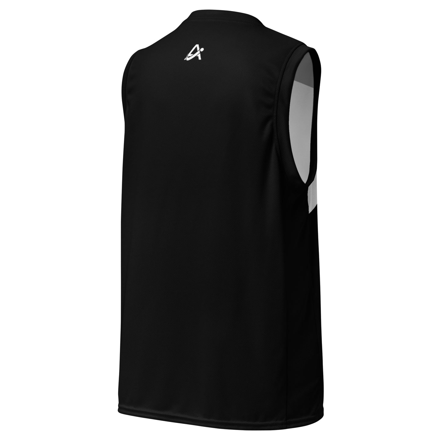 iAmputee Black & White unisex basketball jersey