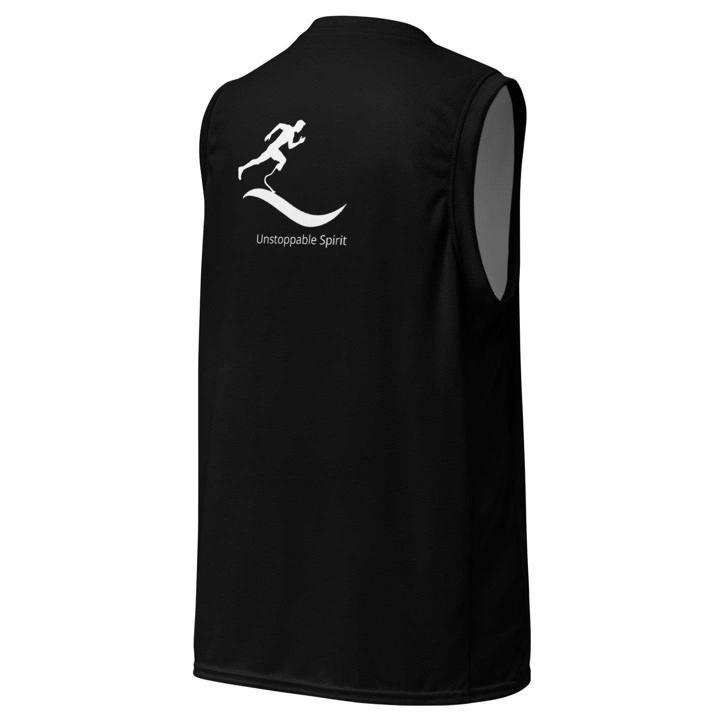 iAmputee Black unisex basketball jersey
