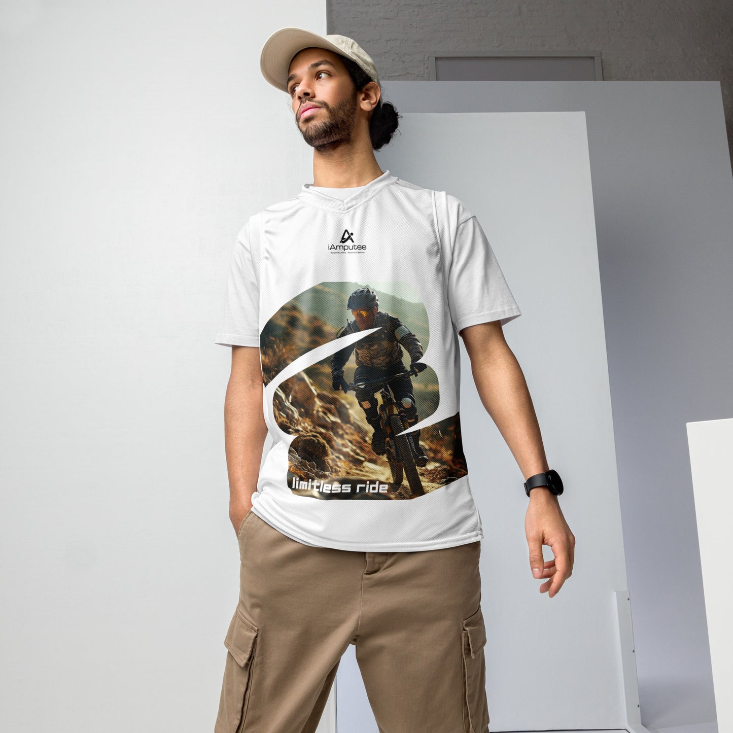 Limitless Ride unisex basketball jersey