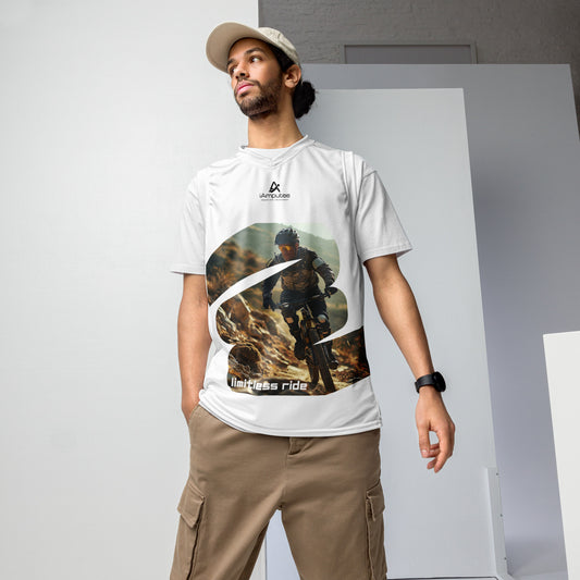 Limitless Ride unisex basketball jersey