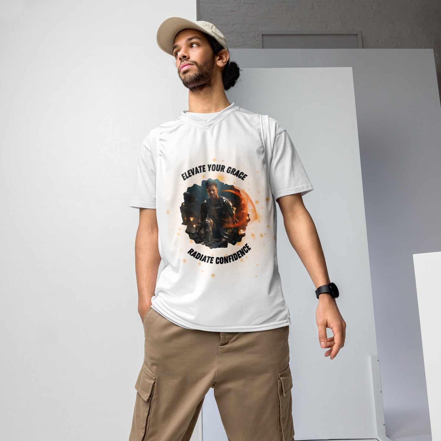 Bionic Driver unisex basketball jersey