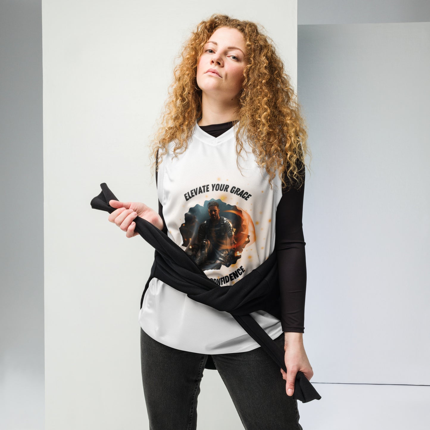 Bionic Driver unisex basketball jersey