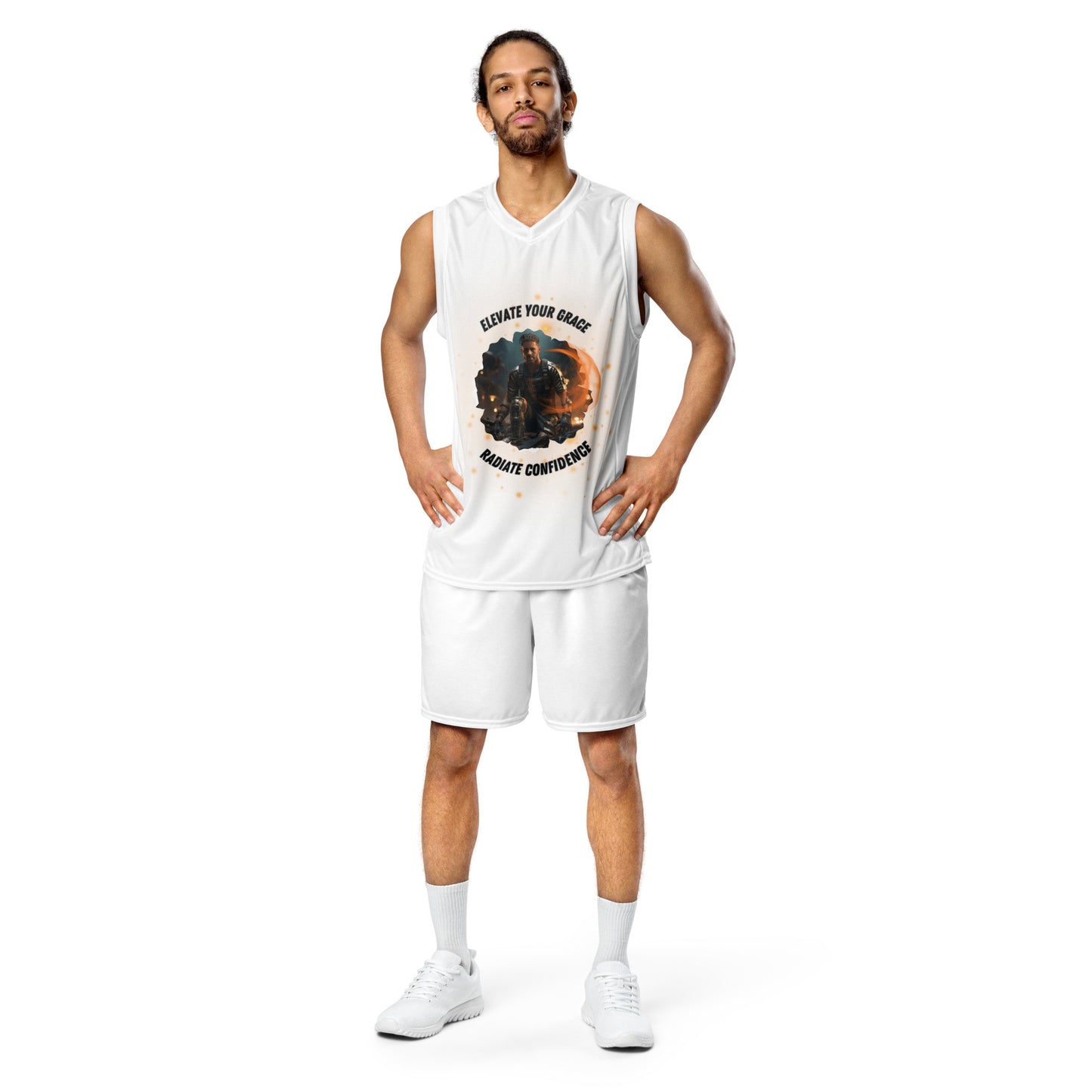 Bionic Driver unisex basketball jersey