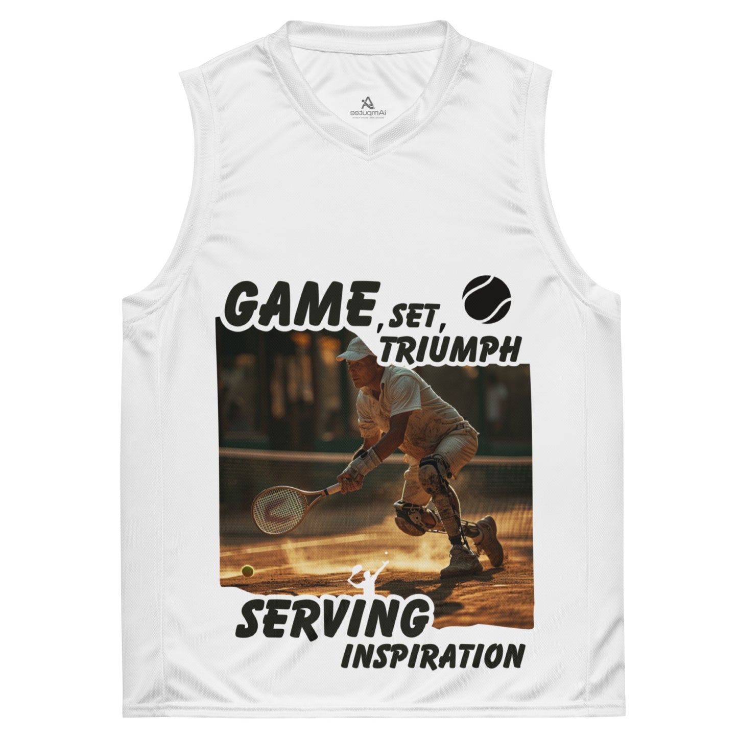 Tennis & Prosthetics Unisex Basket Jersey