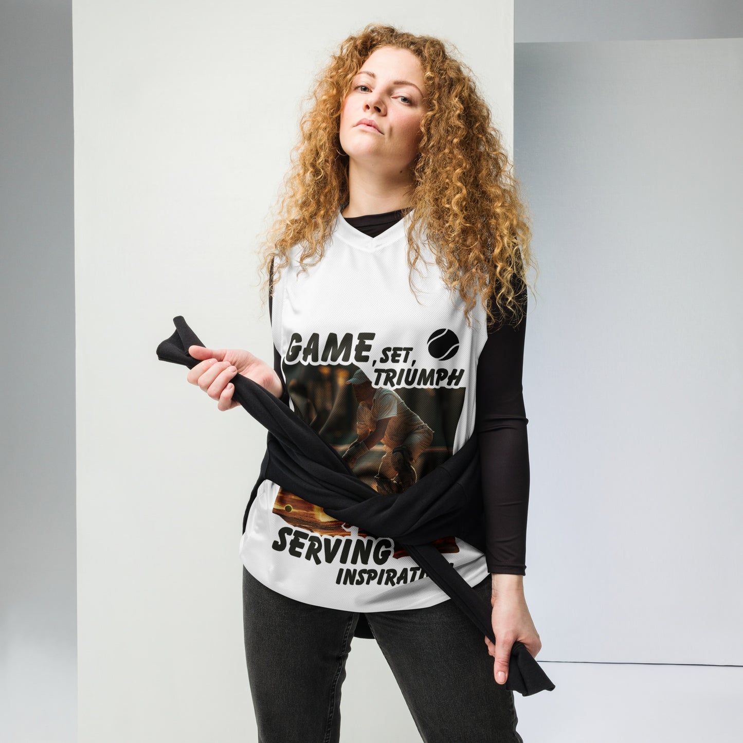 Tennis & Prosthetics Unisex Basket Jersey