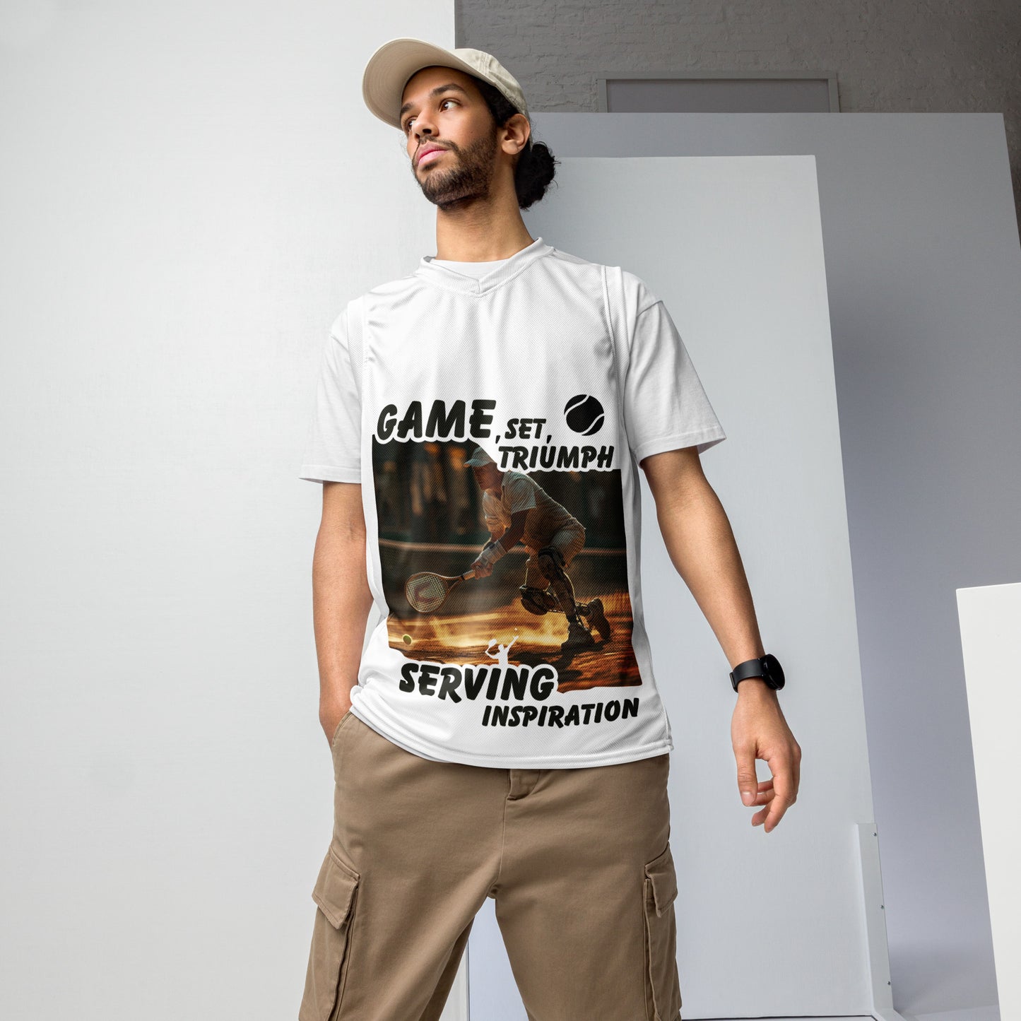 Tennis & Prosthetics Unisex Basket Jersey