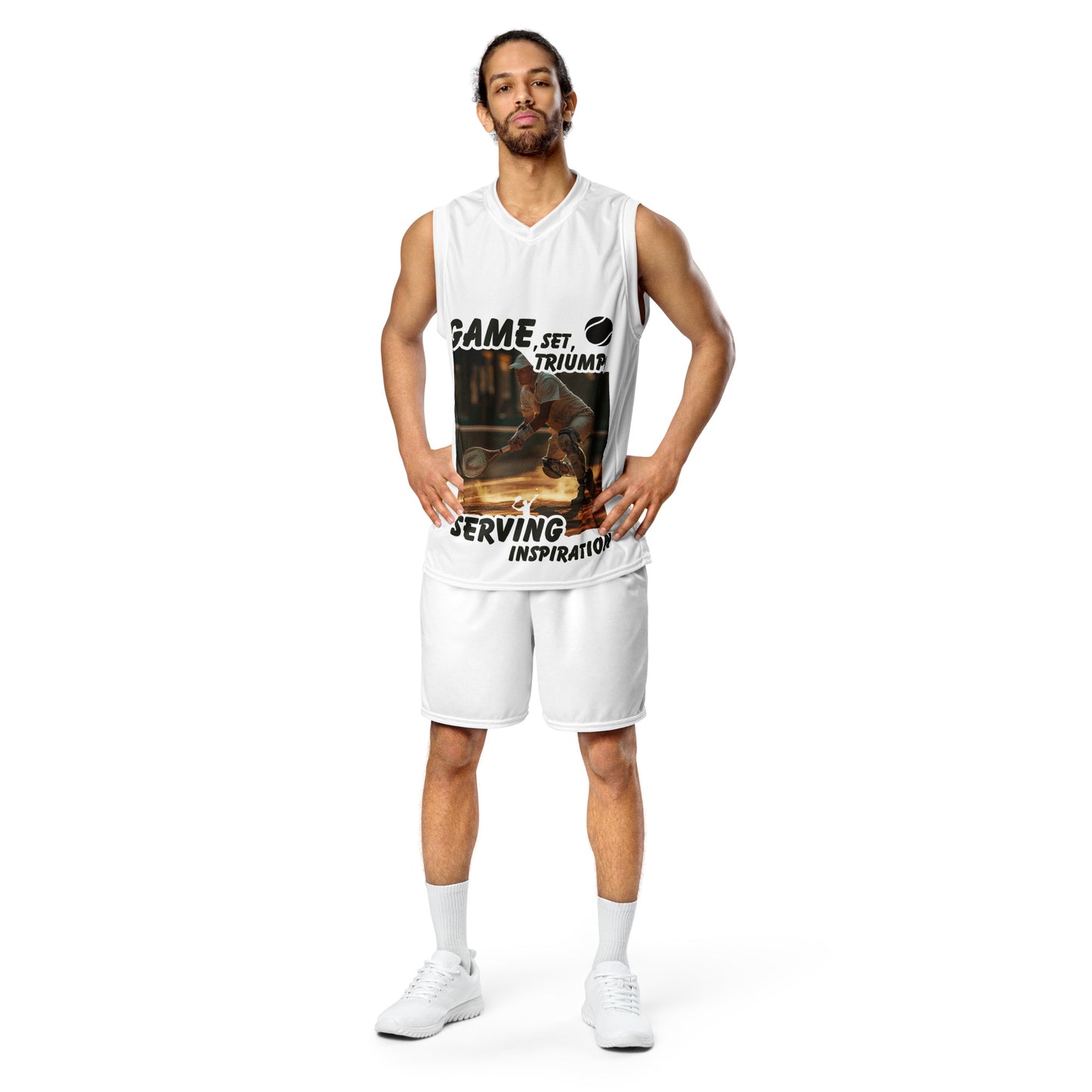 Tennis & Prosthetics Unisex Basket Jersey
