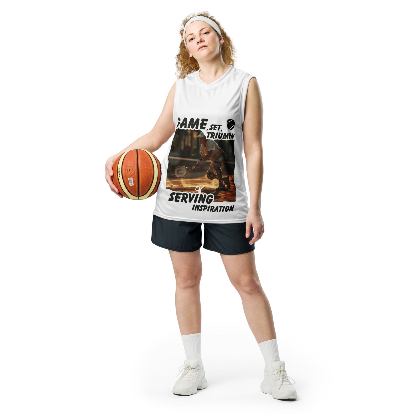 Tennis & Prosthetics Unisex Basket Jersey