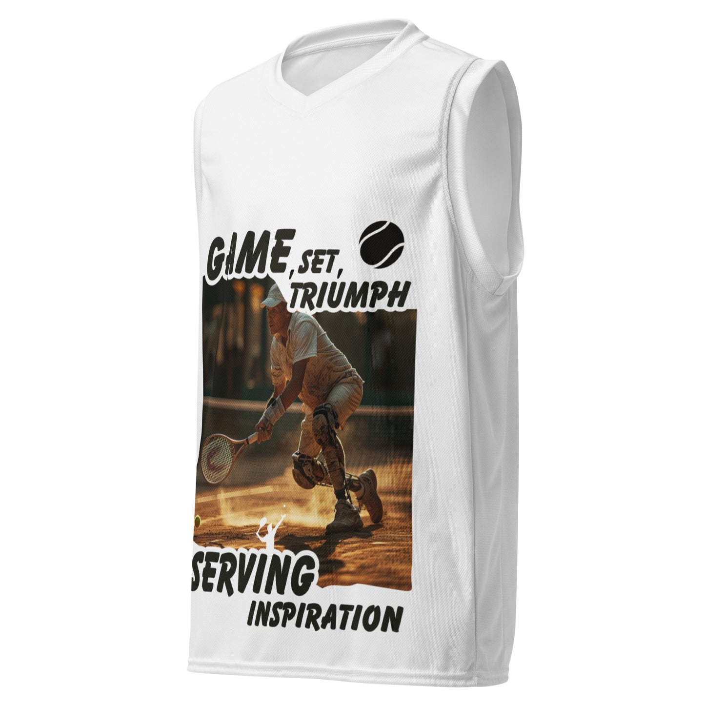 Tennis & Prosthetics Unisex Basket Jersey