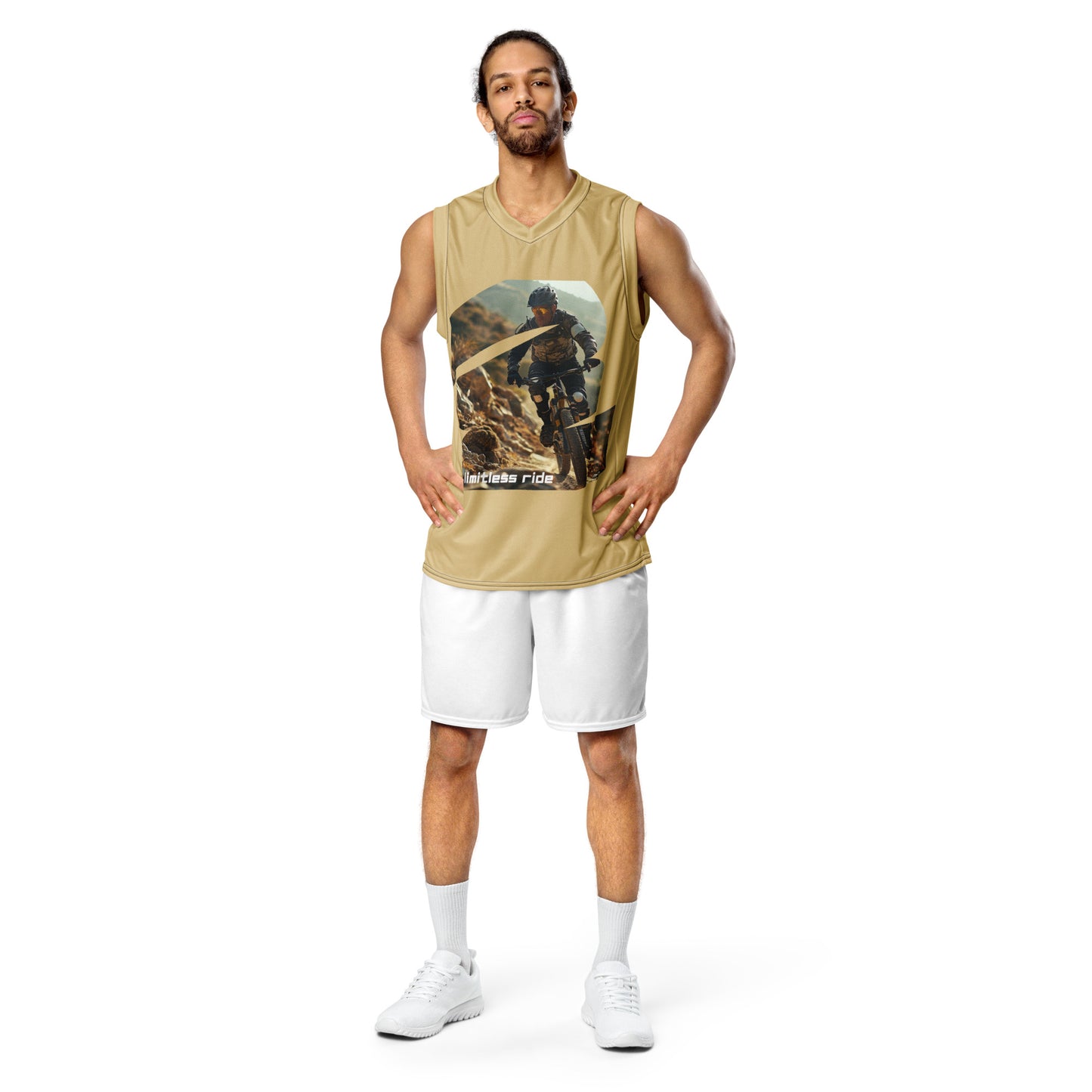 Limitless Ride unisex basketball jersey