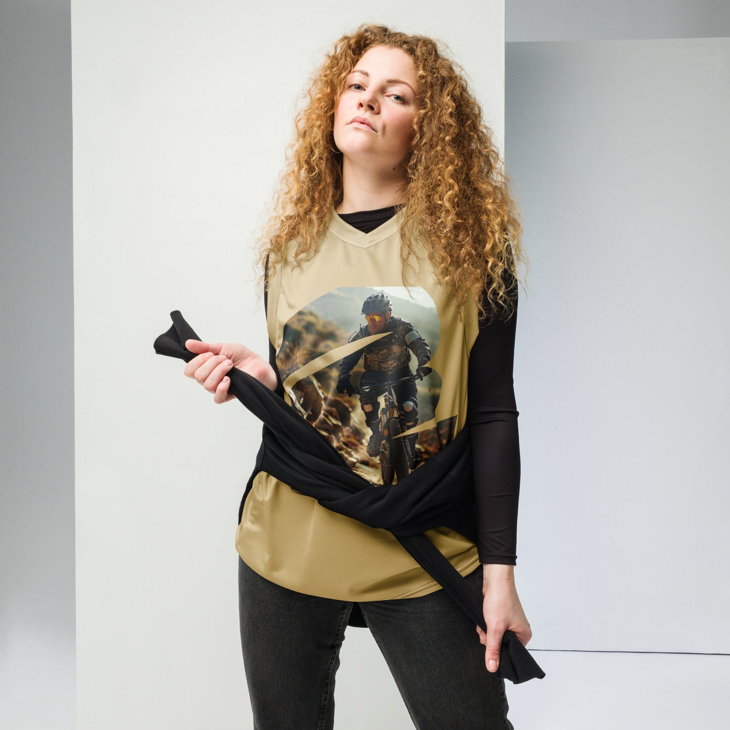 Limitless Ride unisex basketball jersey