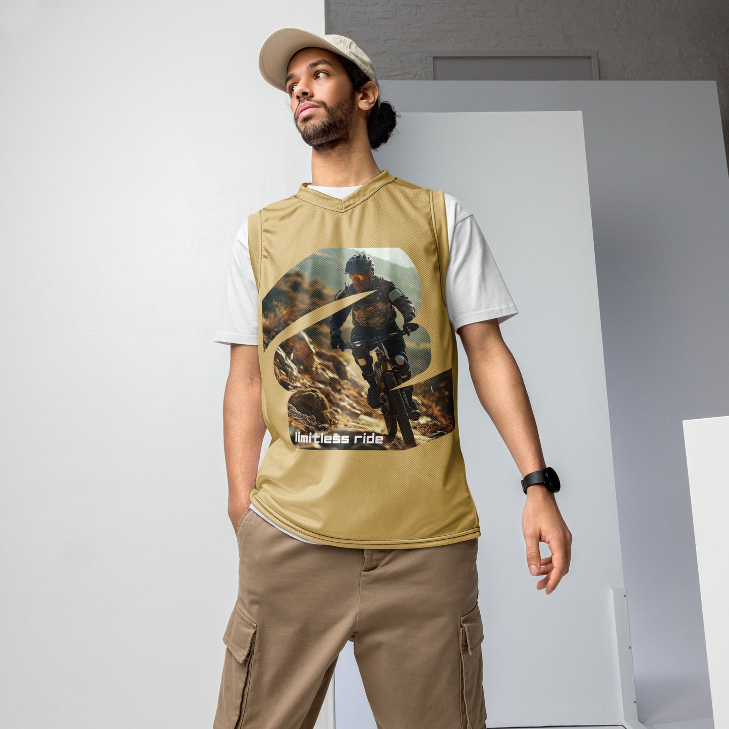 Limitless Ride unisex basketball jersey