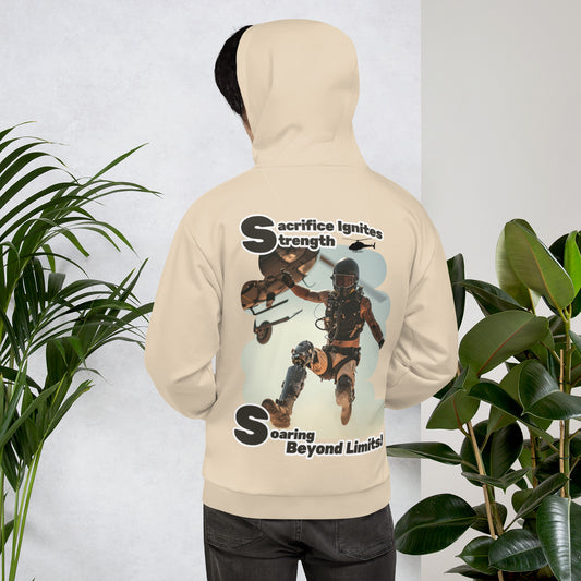 Helicopter Jump Unisex Hoodie