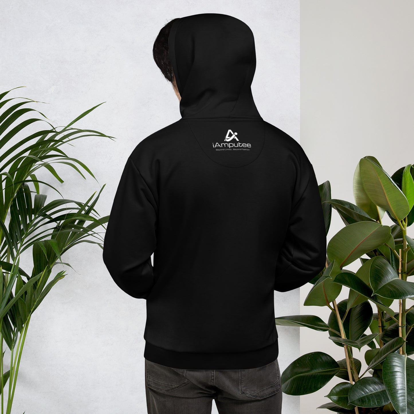 iAmputee Black Unisex Hoodie