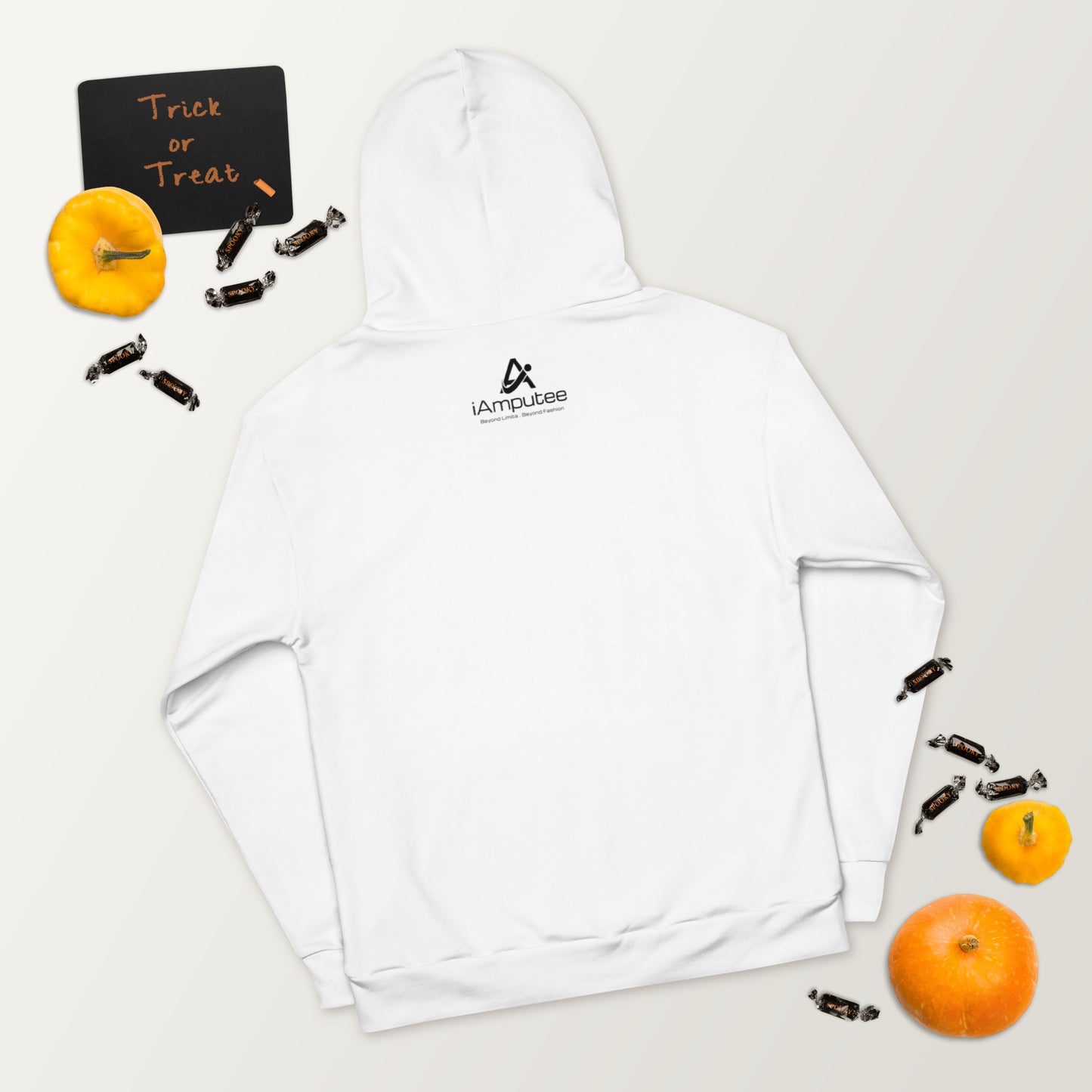 iAmputee White Unisex Hoodie