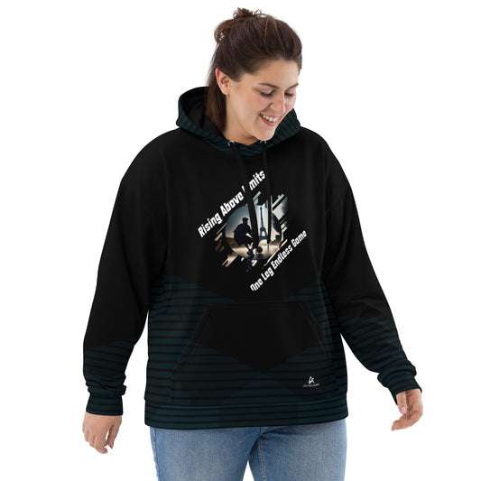 Prosthetic Basket on the Street Unisex Hoodie