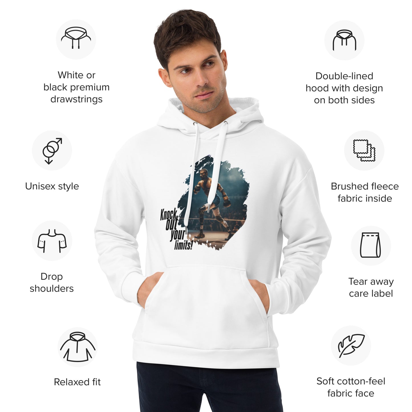 Knock Out your Limits Unisex Hoodie