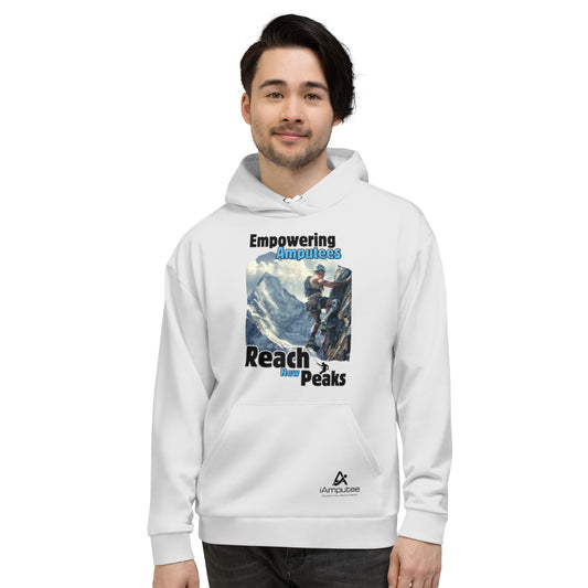 Amputee Climbing Power Unisex Hoodie