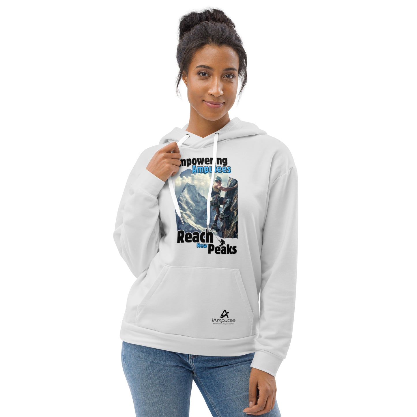 Amputee Climbing Power Unisex Hoodie