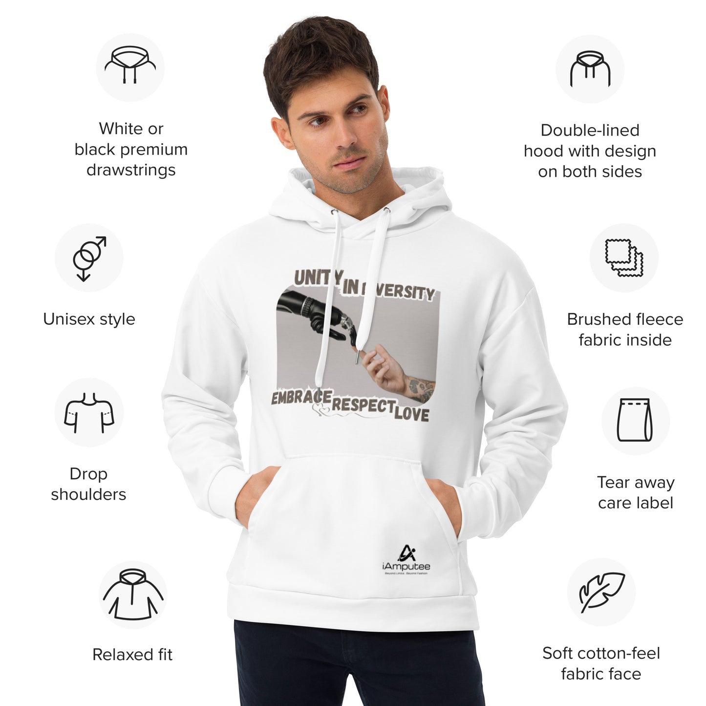 Unity in Diversity Unisex Hoodie