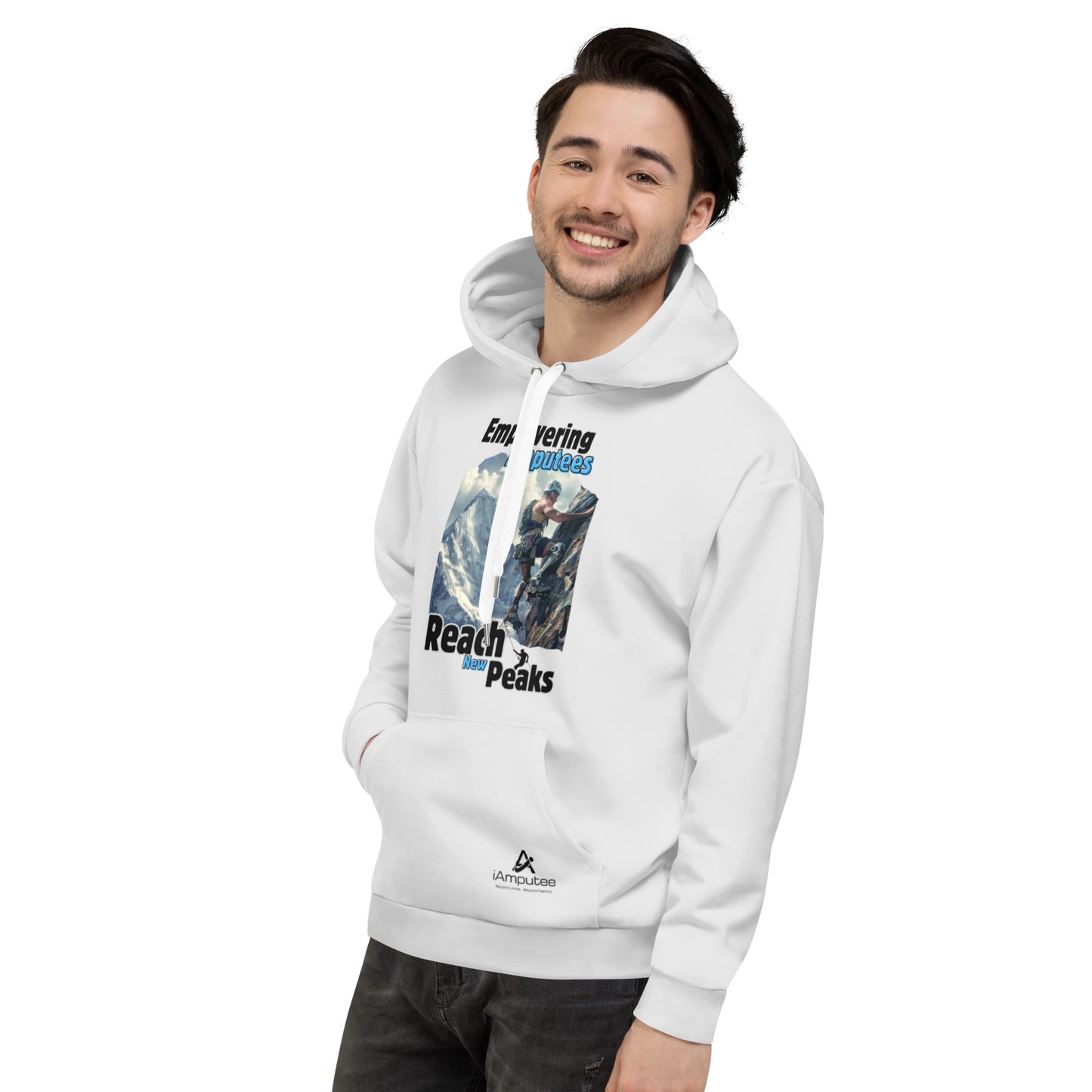 Amputee Climbing Power Unisex Hoodie