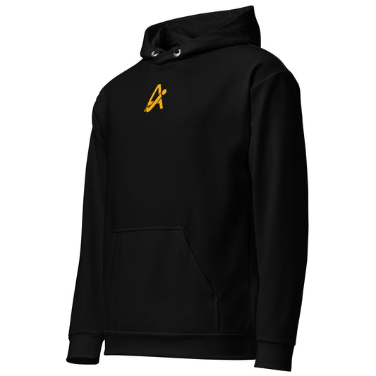 iAmputee Black & Orange Unisex Hoodie