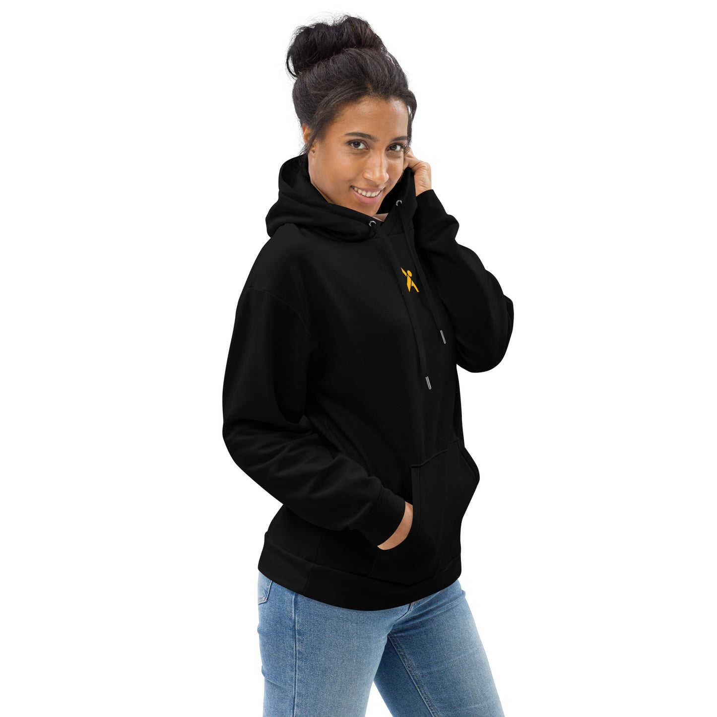 iAmputee Black & Orange Unisex Hoodie