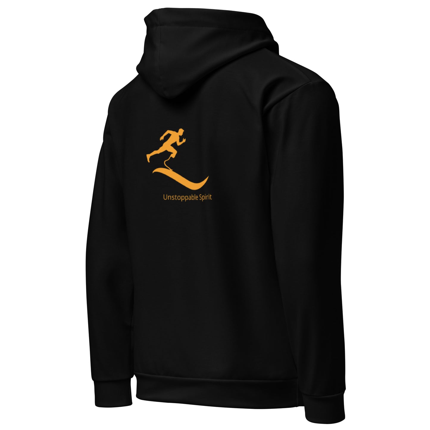 iAmputee Black & Orange Unisex Hoodie
