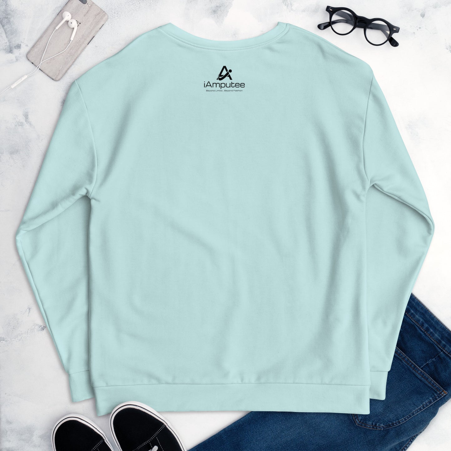 Wave Prosthetic Rider Unisex Sweatshirt