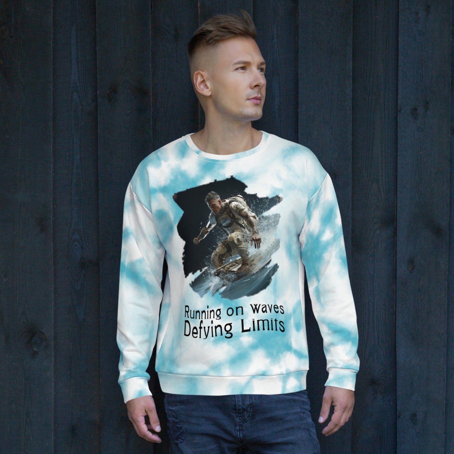 Running on Waves Unisex Sweatshirt
