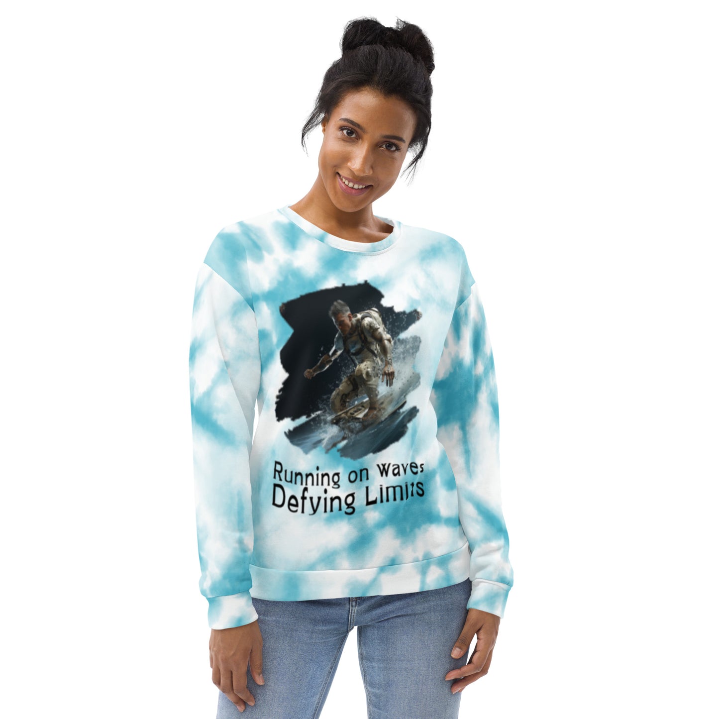 Running on Waves Unisex Sweatshirt