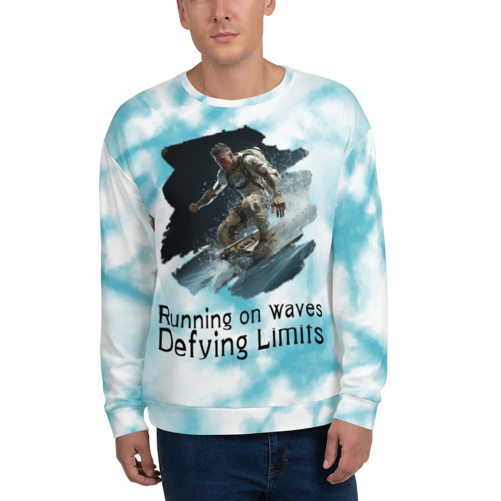 Running on Waves Unisex Sweatshirt