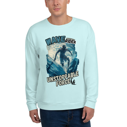 Wave Prosthetic Rider Unisex Sweatshirt