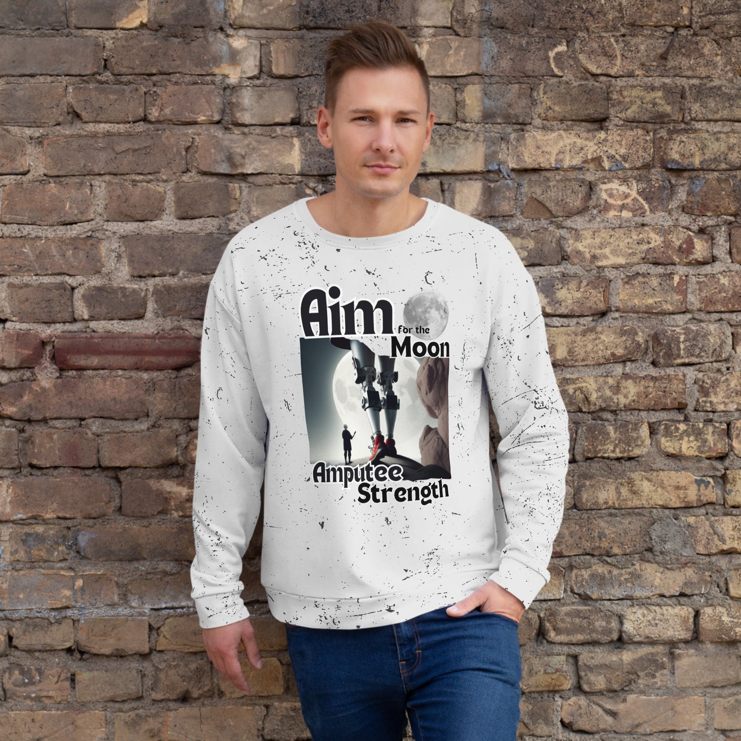 Aim for the Moon Unisex Sweatshirt