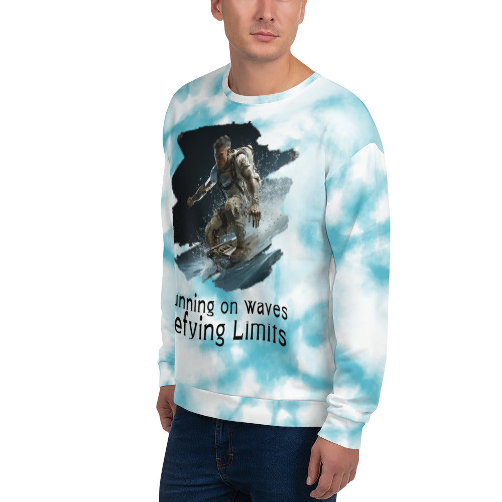 Running on Waves Unisex Sweatshirt