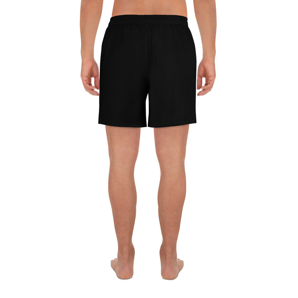 iAmputee Black & White Unisex Athletic Long Shorts