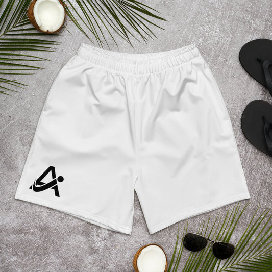 iAmputee White Unisex Athletic Long Shorts