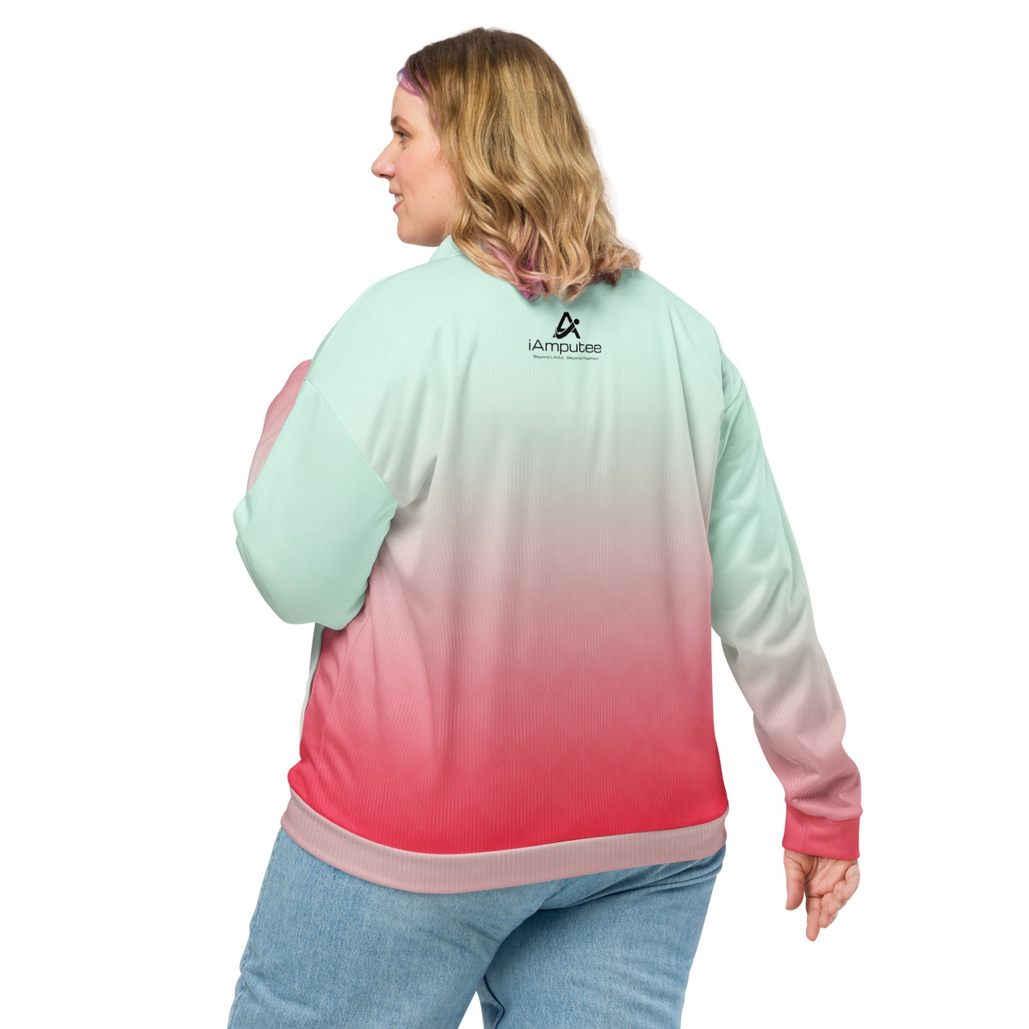 Jaqueta bomber unissex iAmputee
