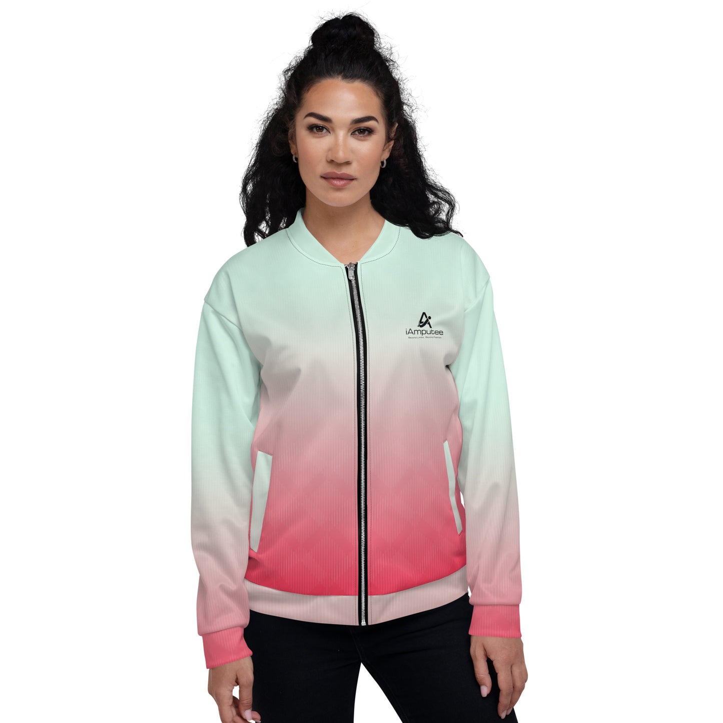 Jaqueta bomber unissex iAmputee