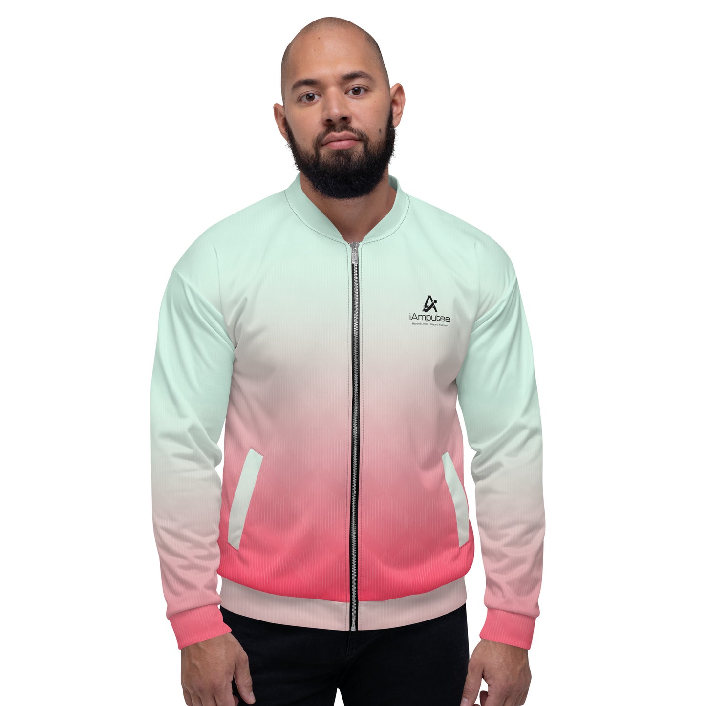 Jaqueta bomber unissex iAmputee
