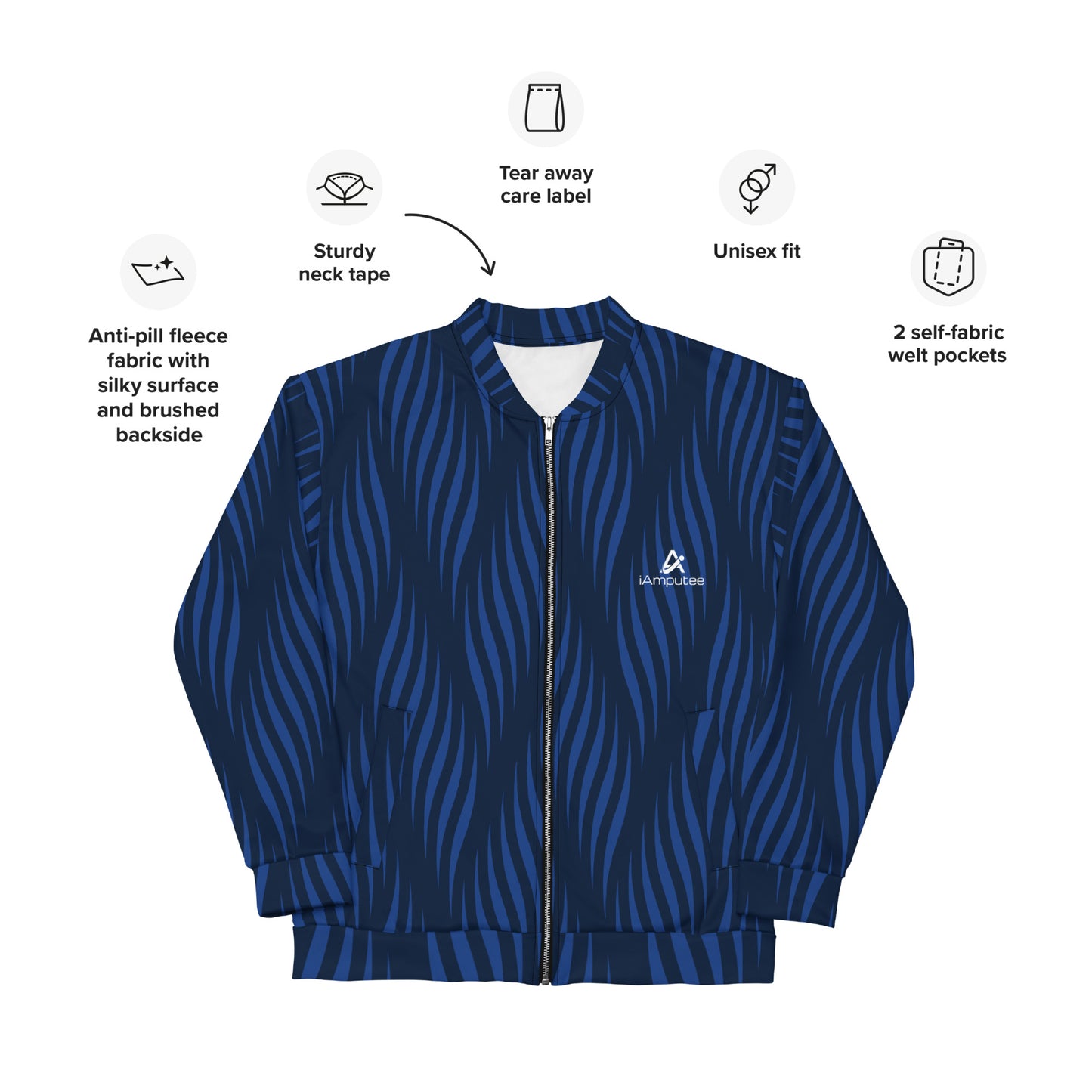iAmputee Unisex Bomber Jacket