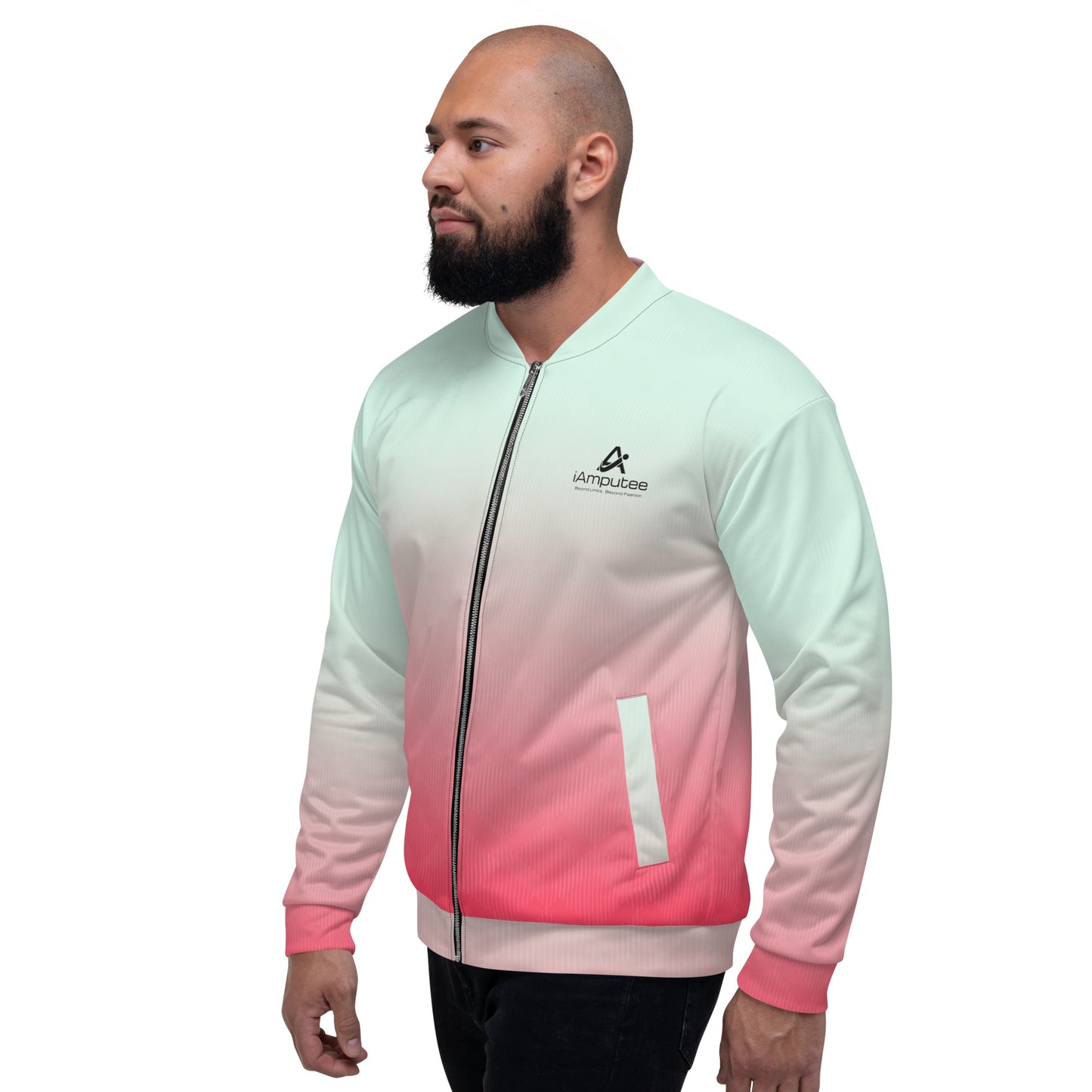Jaqueta bomber unissex iAmputee