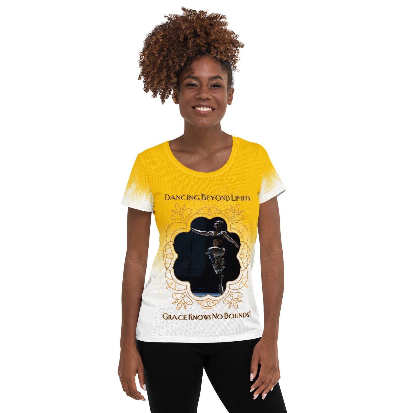 Prosthetic Ballerina Camiseta atlética de mujer