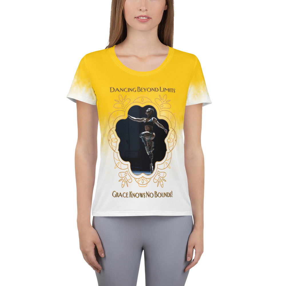 Prosthetic Ballerina Camiseta atlética de mujer
