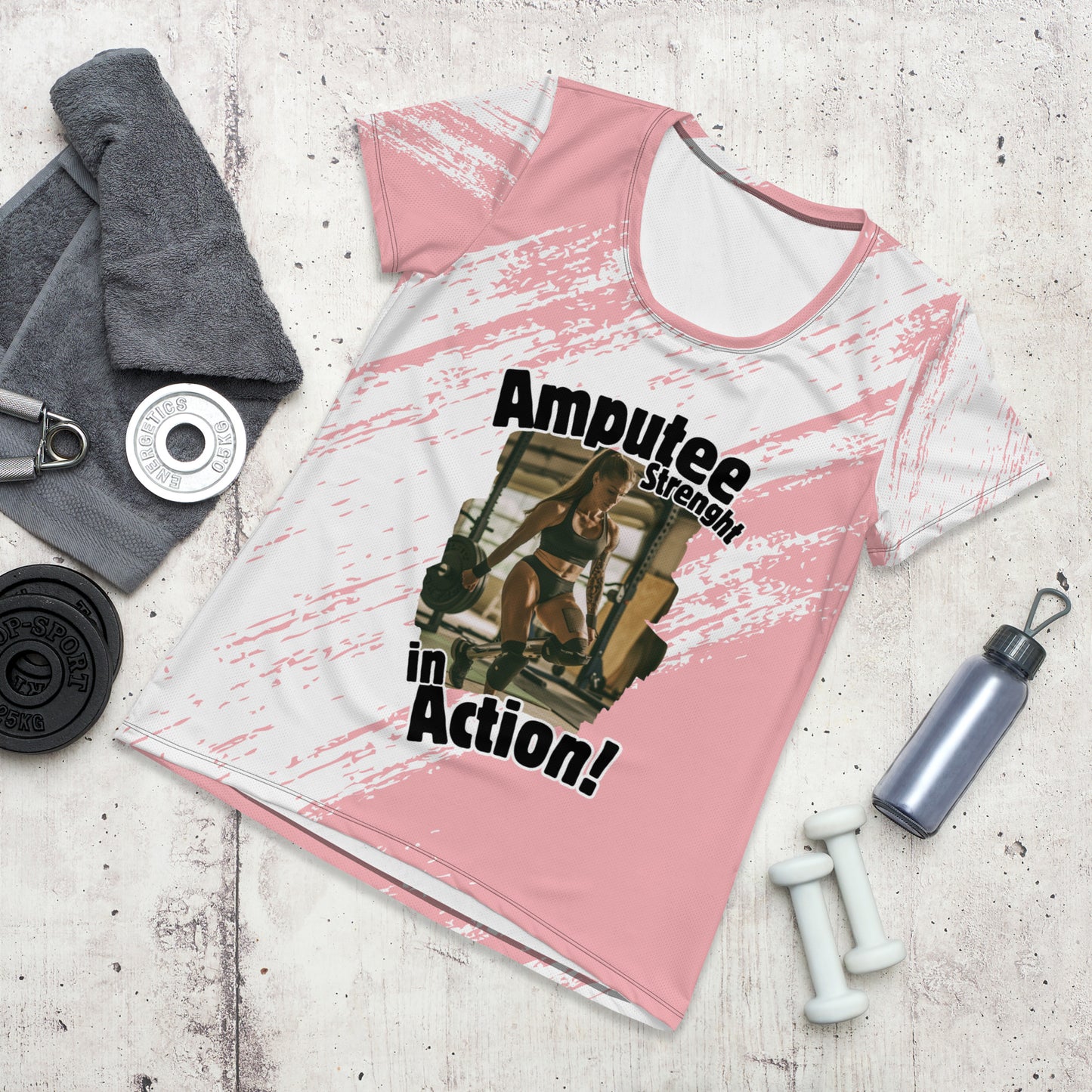 Amputee Action Women's Athletic T-shirt