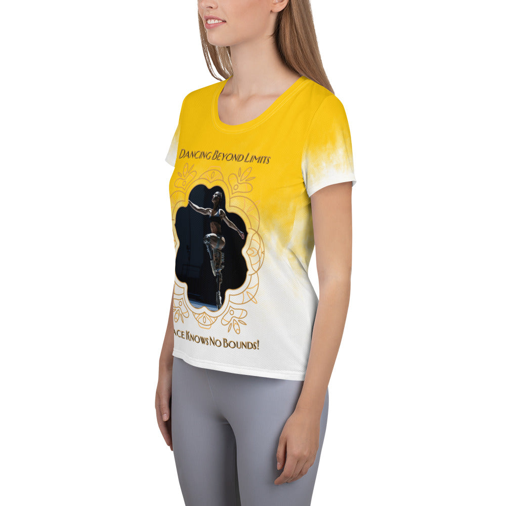 Prosthetic Ballerina Camiseta atlética de mujer